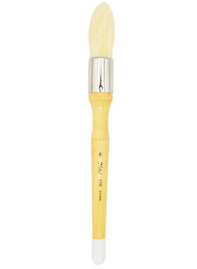 Pinceau à rechampir en soies de porc