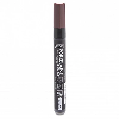 Porcelain marker - porcelaine 150 - 1.2mm - brown earth