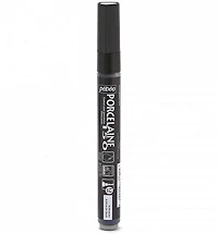 Marqueur porcelaine - porcelaine 150 - 1.2mm - noir anthracite