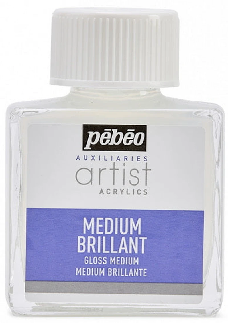 Medium brillant - artist acrylics - 75ml