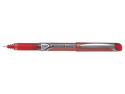 Stylo à bille hi-tecpoint v5 grip x-fin rouge