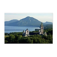 Acrylic Print - "Abbaye Bénédictine" - 16 X 24 INCHES