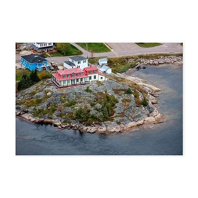 Acrylic Print - "Bâtie sur le roc" - 16 X 24 INCHES