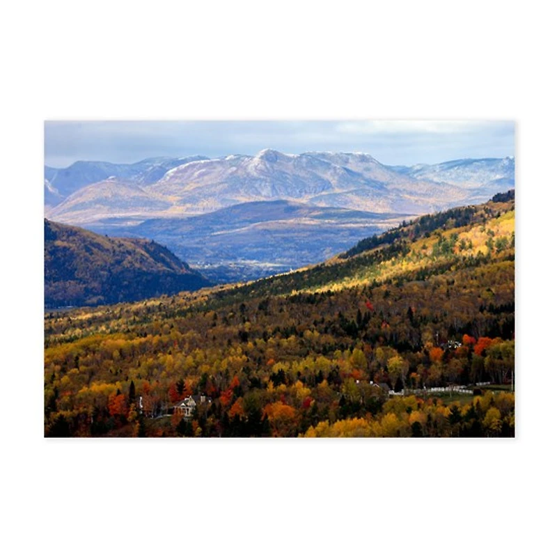 Acrylic Print - "Charlevoix Mountains" - 16 X 24 INCHES