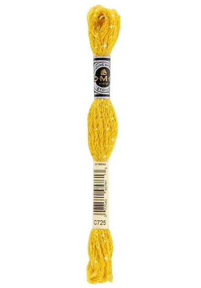 Fil à broder - étoile- topaze moyen clair