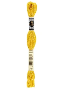 Fil à broder - étoile- topaze moyen clair