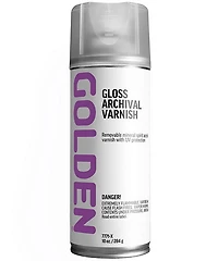 Vernis aérosol msa archive  brillant- 10 oz