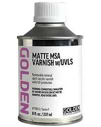 Vernis liquide msa mat- 8 oz