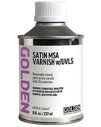 Vernis liquide msa  satin - 8 oz