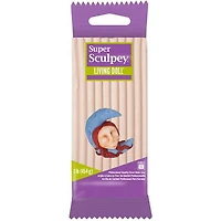 Super Sculpey Living Doll Oven-Bake Clay - LIGHT BEIGE