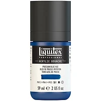 Gouache acrylique - 2oz - bleu de prusse imitation - s1