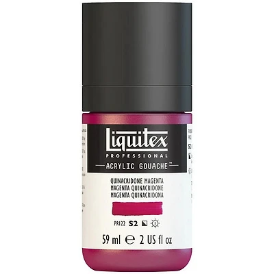 Gouache acrylique - 2oz - magenta quinacridone - s2