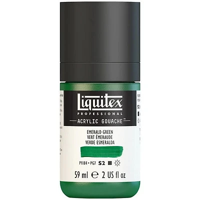 Gouache acrylique - 2oz - vert émeraude - s2