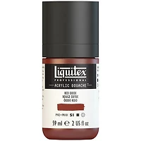 Gouache acrylique - 2oz - rouge oxyde - s1