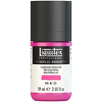 Gouache acrylique - 2oz - rose fluorescent - s2