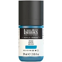 Gouache acrylique - 2oz - bleu ciel - s1