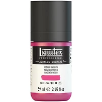 Acrylic gouache - 2oz - medium magenta - s1