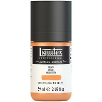 Gouache acrylique - 2oz - pêche - s1