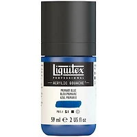 Gouache acrylique - 2oz - bleu primaire - s1