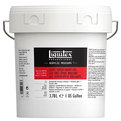 Gel médium très épais brillant - 3,78l
