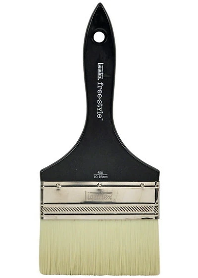 Pinceau large freestyle plat