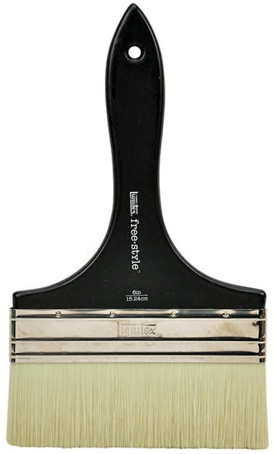 Pinceau large pour vernis freestyle - 6po