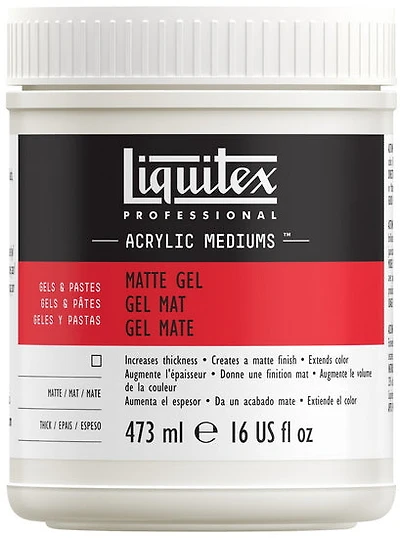 Gel médium mat - 473ml