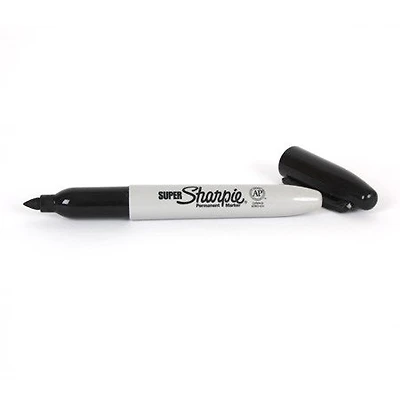 Marqueur permanent super sharpie large noir
