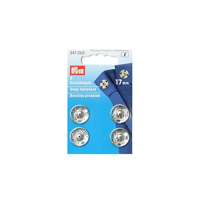 Snap fastener set (4) - 17mm