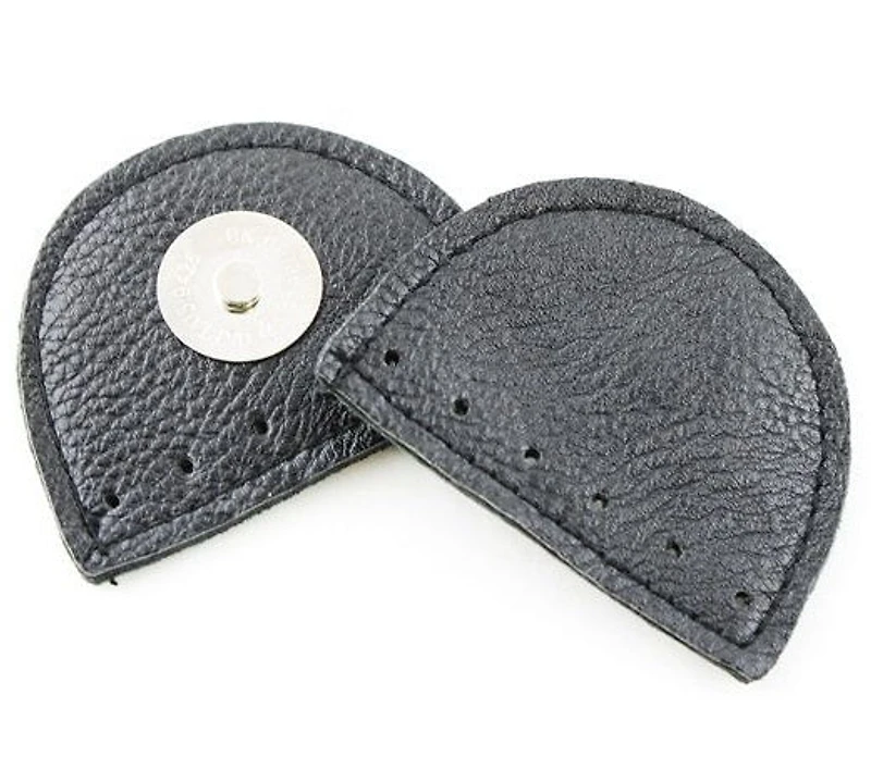 Fermoir magnétique pour sac — ovale, noir