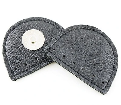 Fermoir magnétique pour sac — ovale, noir