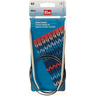 Needles – circular – 80cm – 4.5mm