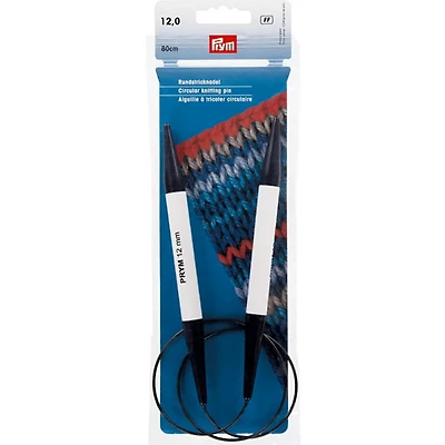 Needles – circular – 80cm – 12mm