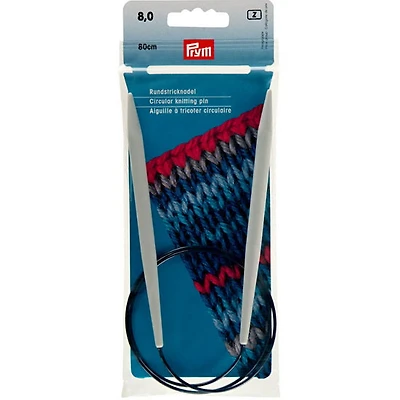Needles – circular – 80cm – 8mm