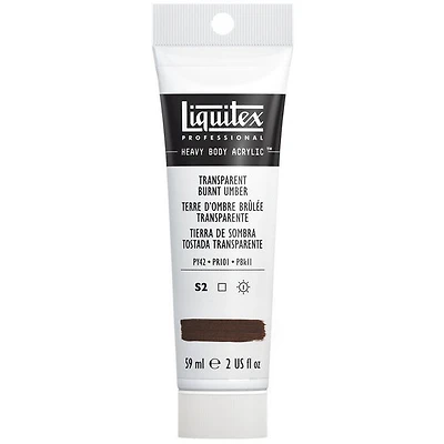 Acrylique hv - 2oz - terre d'ombre brûlée transparent - s2