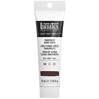 Acrylic hb - 2oz - transparent burnt umber - s2