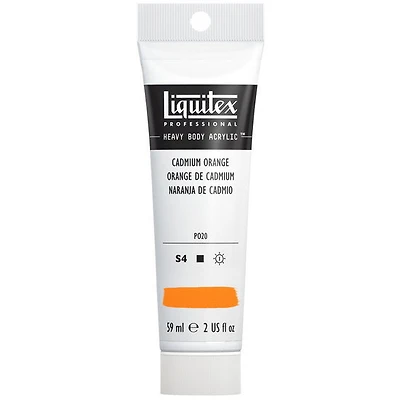 Acrylique hv - 2oz - orange cadmium - s4