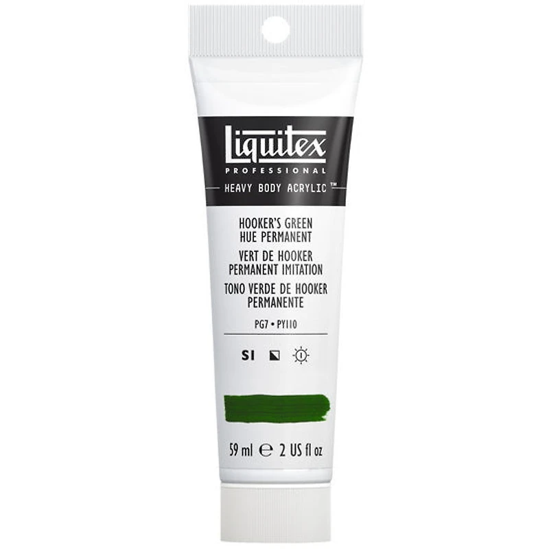 Acrylique hv - 2oz - vert hooker permanent imitation - s1