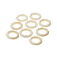 9 Wood rings - 3.5cm