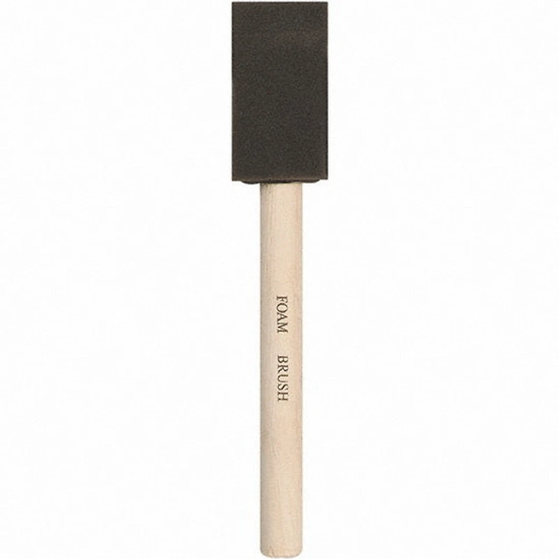 Foam Brush Black - 1"