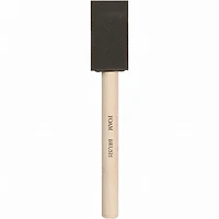 Foam Brush Black - 1"