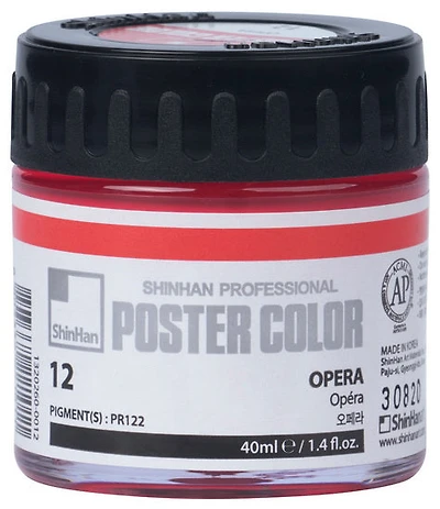 Peinture d'affiche 40ml opéra
