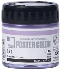Peinture d'affiche 40ml lilas