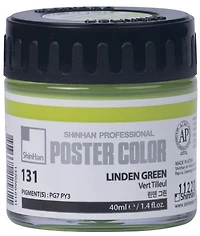 Peinture d'affiche 40ml vert tilleul