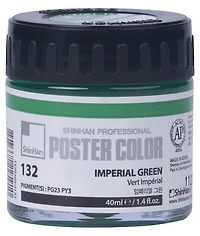Peinture d'affiche 40ml vert impérial