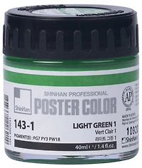 Peinture d'affiche 40ml vert clair