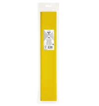 Papier crepon 250x50cm jaune citron - jaune citron
