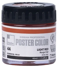 Peinture d'affiche 40ml rouge clair