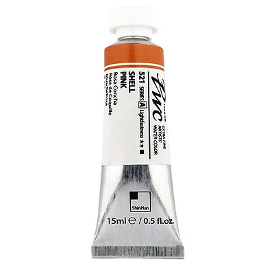 Aquarelle extra fine rose de coquille - 15ml