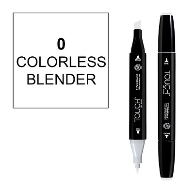 Marker touch twin colorless blender